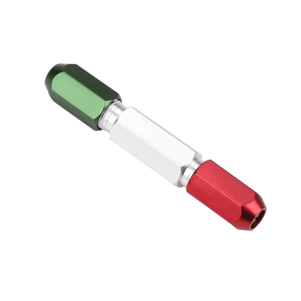 Double-ended Pin Gage Handle Aluminum Alloy Go No Go Gauge Handle (1-2mm)