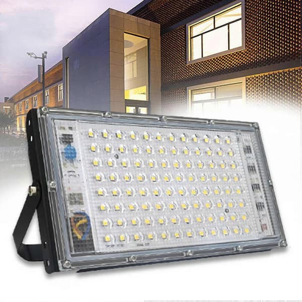 100W 96LED Flomlys Modul Flomlys IP65 Utendørs Hage Fasadebelysning Hage Kjøkken Gate L
