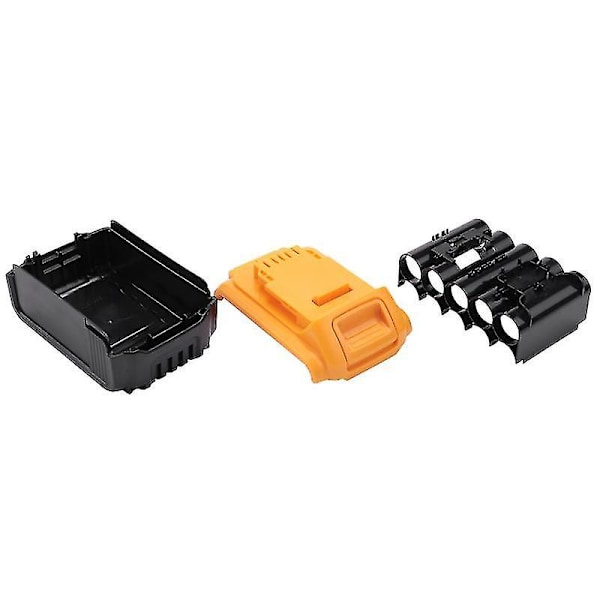 DCB200 Li-ion Batteriplastskal PCB Laddningsskyddskretskort Skal för Dewalt 18V 20V D