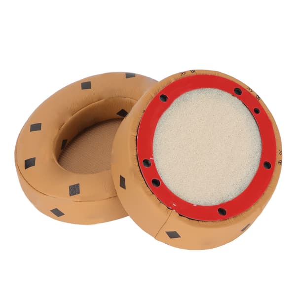Replacement Ear Pads Professional Protein Leather Memory Foam Ear Cushion for Monster Studio2.0 Wireless Headphones
