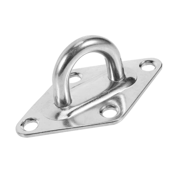 304 Rostfritt Stål 10 mm Tjock Ring Segelskyddsdyna Ögonplatta Marin Båtrigg