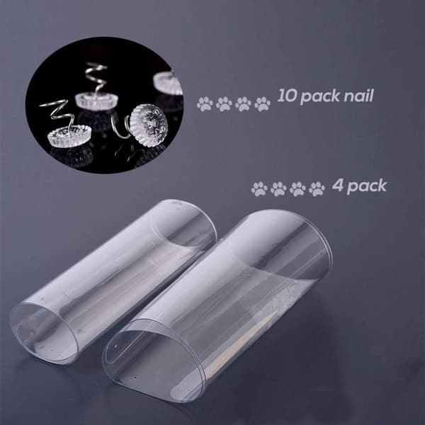 Galaxer klösmöbelskydd 2 i 1 flexibelt transparent klösmöbelskydd KLB