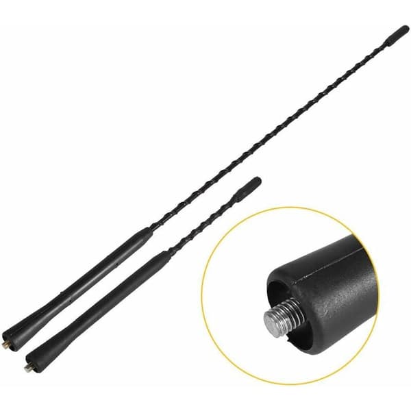 Universal bilantenne for biltak Stereo FM AM antenneforsterker (9\") KLB