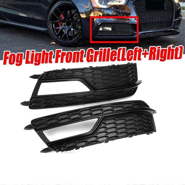Høyre tåkelysgitter for A5 S5 2013-2016 8T0807682K Frontstøtfanger tåkelys grilldeksel