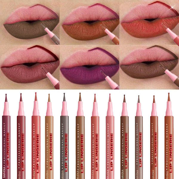Lip Shaping Lip Pencil - Lightweight, Transfer-Proof, Waterproof, NYX Professional Makeup Wild Side Wild Side Wild Side
