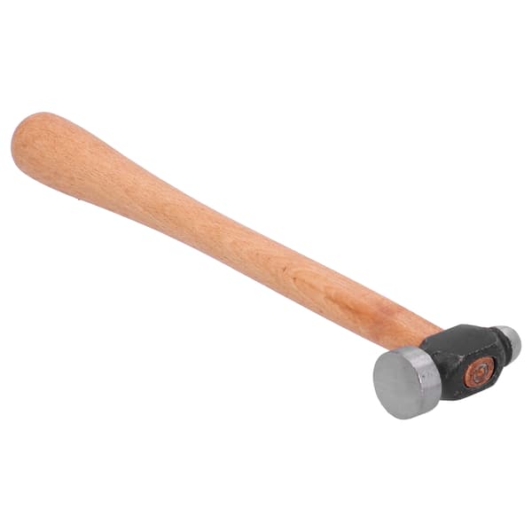 Ball Peen Hammer with Wooden Handle for Household, Jewelry Making, and Processing