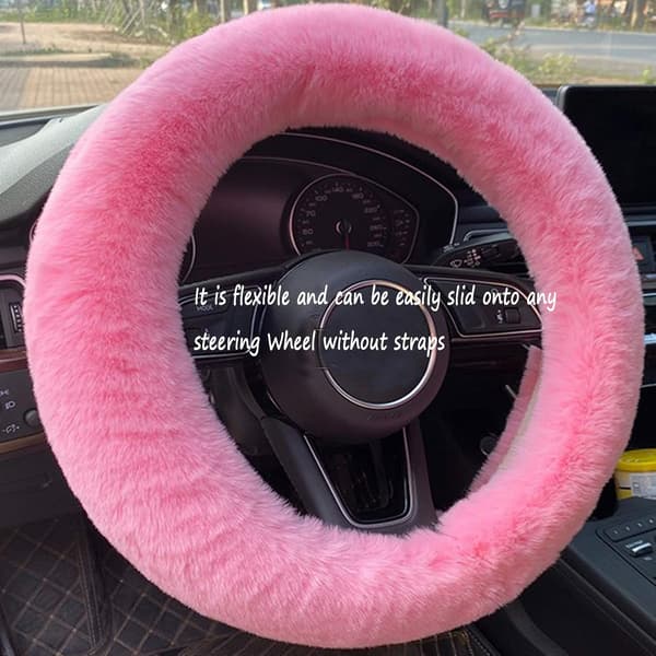 Fluffy rattmuff sett Anti-skli interiørtilbehør