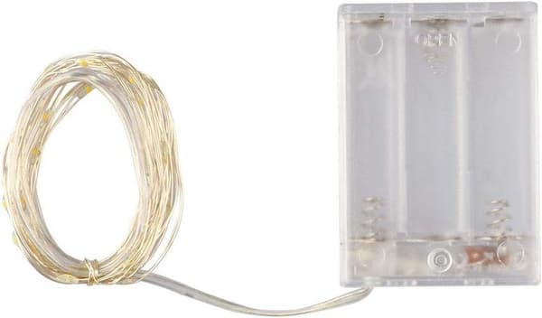 30 LED 3M rosa lyslenker, perfekt for