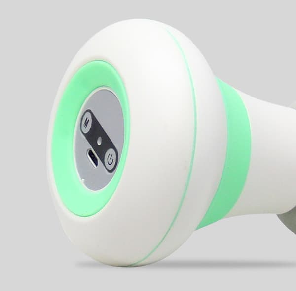 (White) Powerful 2.0in*4.5in Handheld Massager with 6 Magical V