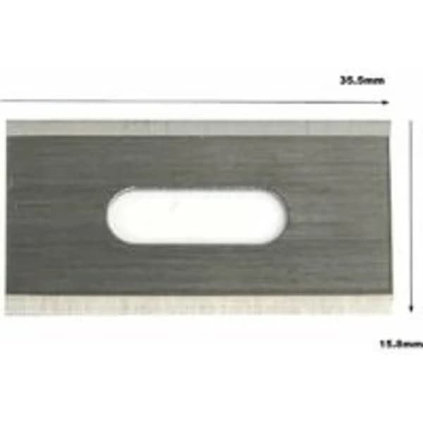 30-pak dobbeltslebne græsblade i rustfrit stål, kompatible med Husqvarna 36, 51, 65, 85 mm