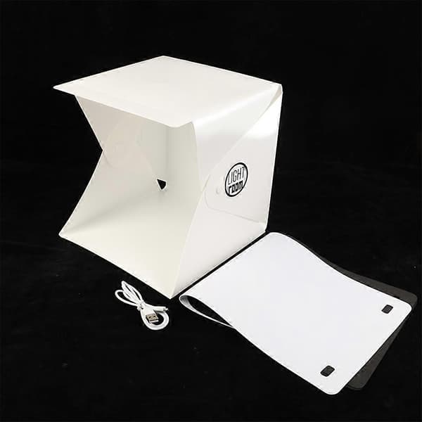 Photography LED Light Room Photo Studio Light Tent Softbox for DSLR Camera 22CM Portable Foldable Light Box