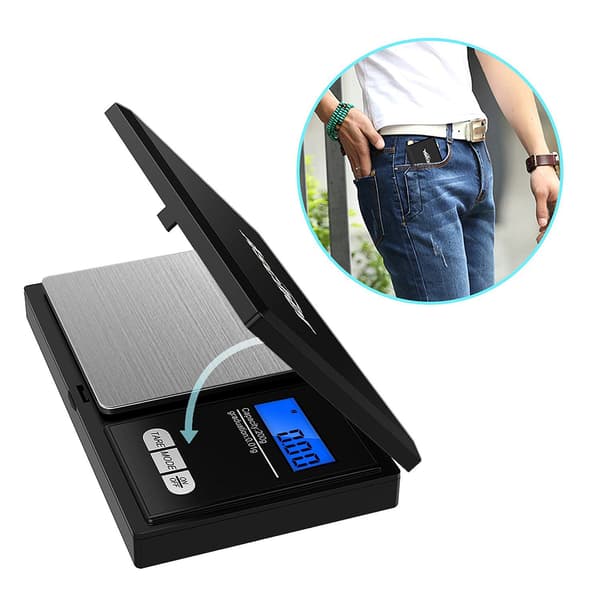 LCD Digital Pocket Scale for Gold Gram Diamond Jewelry