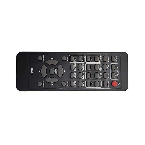 Fjernkontroll R025h for projektor Cp-x5555 Cp-x5550 Cp-wx5505 Cp-ew5001wn Cp-ex3051wn Lp-aw4001 Lp [DB] Black