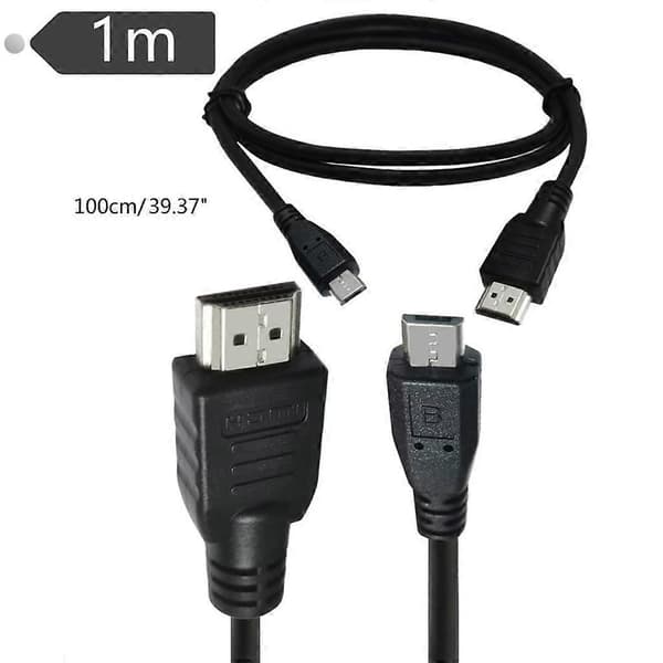 Micro USB HDMI-adapter 1080P HDTV Spejling & Opladningskabel Digital Adapter