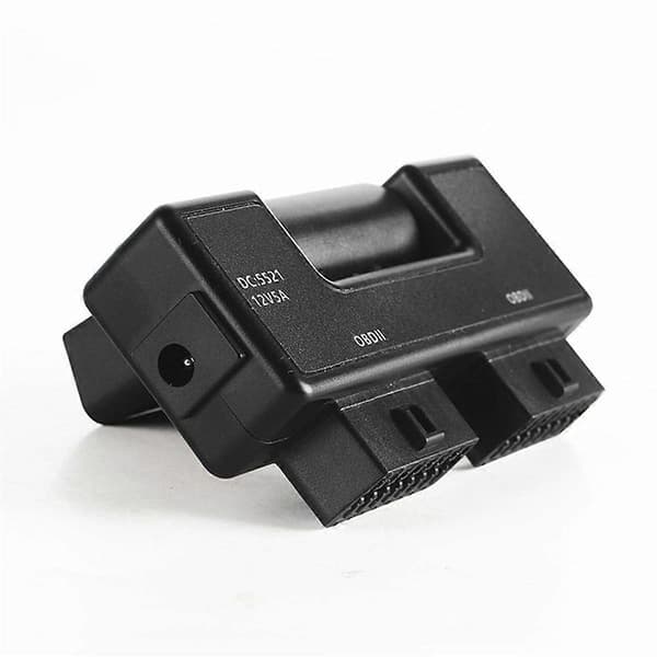 OBD2 En delt i to adapterkabel 16-benet 16-kernet OBD-forlængerkabelstik Adapterkabel Universal Dc5521