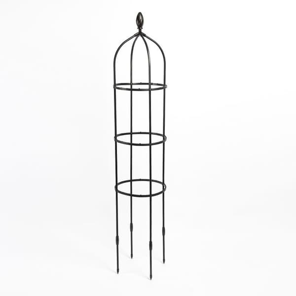 Trädgårdsobelisk, Klätterväxtstöd, Trädgårdsväxtstöd, Blomsterställning Tornformad Trädgårdsbåge för Klätterväxter