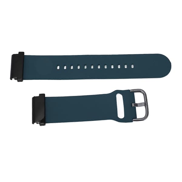 Erstatningsrem 20 mm Vandtæt Blød Quick Release Silikone Urrem til Garmin Fenix 7S Mørkeblå [DB]