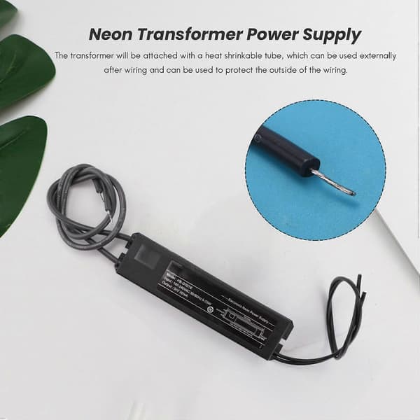 Neonlysskilt Elektronisk Transformator Strømforsyning Hb-C02Te 3Kv 30Ma 5-25W Passer Alle Størrelser Av Gl