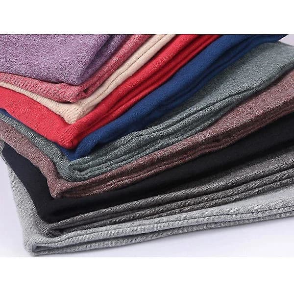5-pak Slouchy Baggy Huer Chemo Hatte - Khaki + Sort + Grå + Vinrød + Lilla