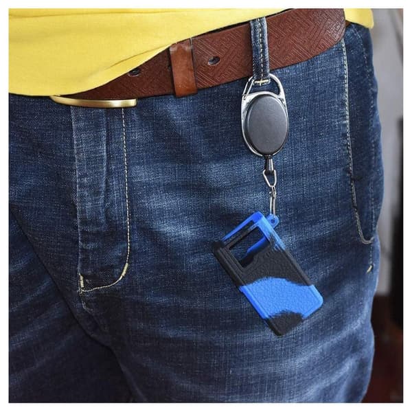Retractable keychain with yo-yo function and 60 cm cord 1-pack