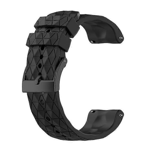 24mm Silikoninen Kellonranneke Vedenpitävä Ranneke Suunto 7/9/9 Baro -kelloille