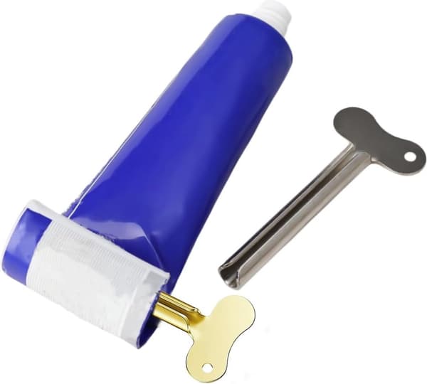 Tube Squeezer, 4-pack Stainless Steel Toothpaste Tube Squeezer, Stainless Steel Toothpaste Tube Squeezer, Metal Toothpaste Squeezer, Tube Squeezer, Rust-proof