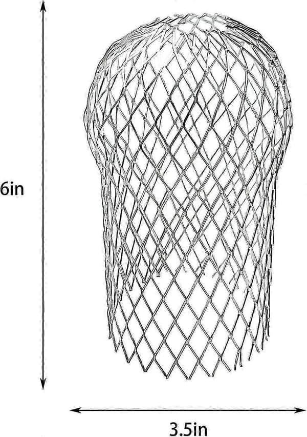 8-pack downpipe protectors, downpipe strainer protects downpipes from clogging