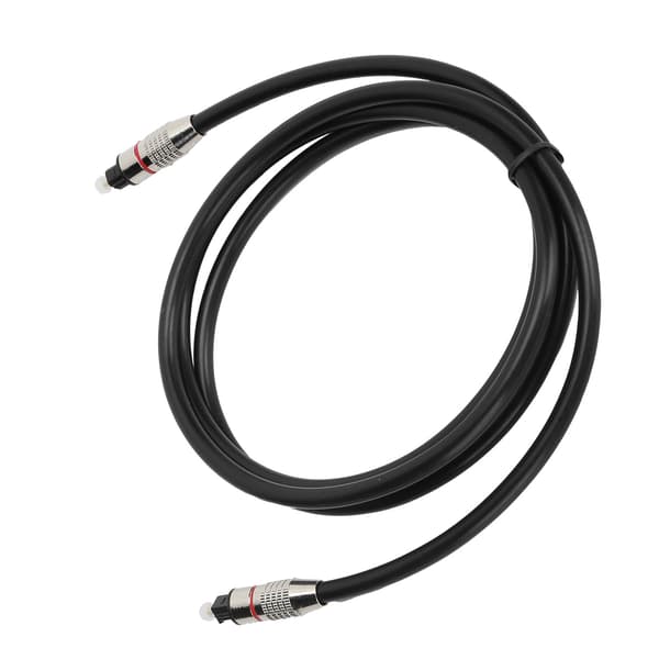 OD6.0 til TosLink han til han-kabel 1,5 m PVC digitalt optisk fiberlydkabel 1,5 m