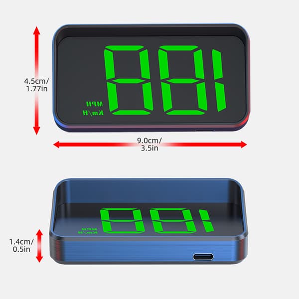 M2-KM/H Køreinformationsdisplay