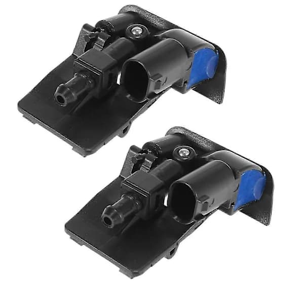 2X New Windshield Washer Nozzles Windscreen Nozzle Jet 61667161469 for - X5 E70 2006 - 2010