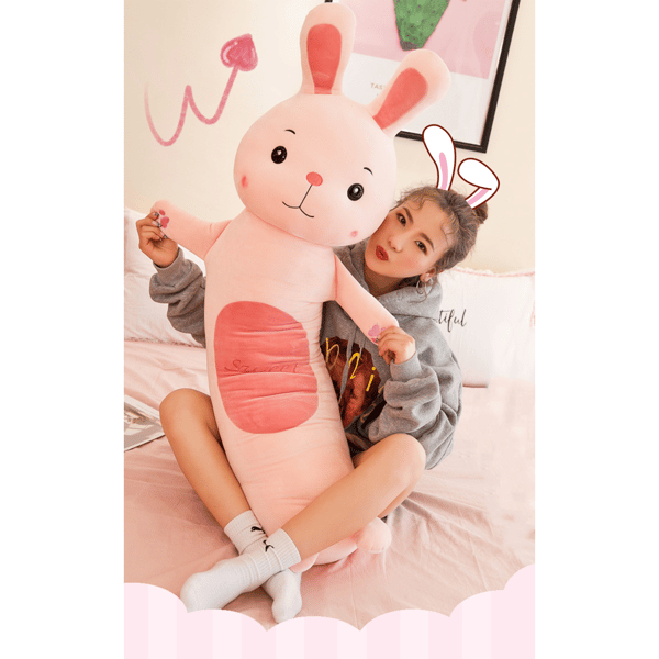 Giant Large Plush Cartoon Sleeping Hugging Pillow, Cozy Soft L
