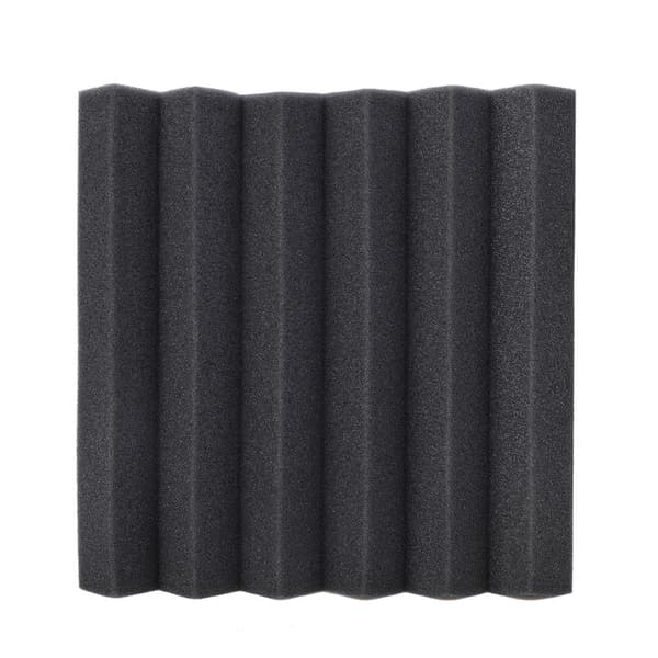 Akustisk panel Studio Skumkile DIY Installasjon Lydabsorberende Veggpaneler Svart