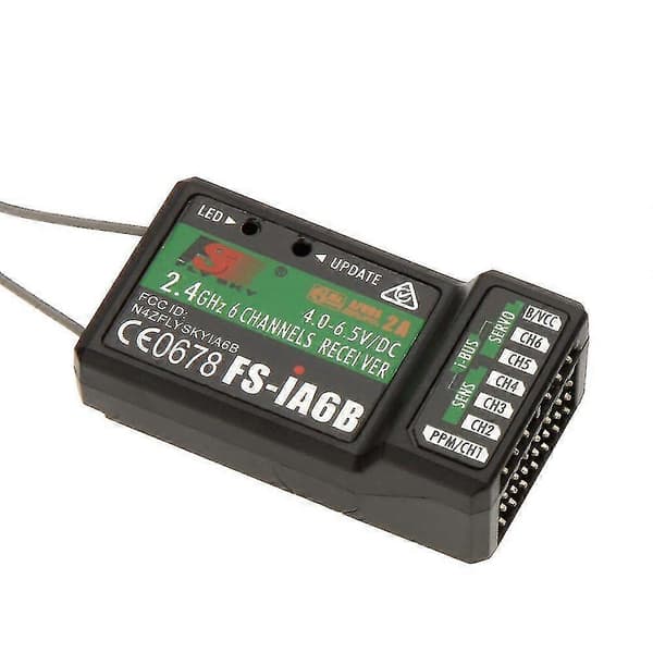 2.4g -ia6b 6 Receiver Ppm Output With Ibus Port Compatible I4 I6 I10 Transmitter