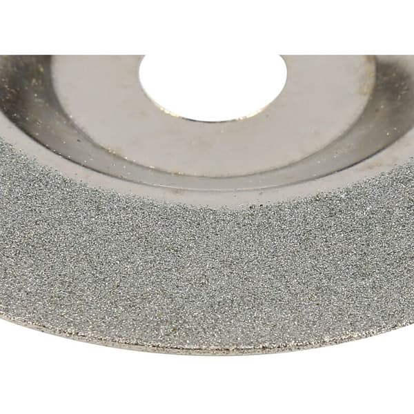 4 tommer glasslibeskive til vinkelsliber, 100 mm ydre diameter, skæreskive