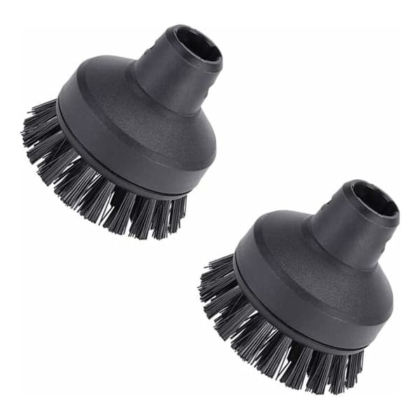 Small Round Brush for Kärcher SC1 SC2 SC3 SC4 SC5 SC6 SC7 Steam Cleaner (2 Large Round Brushes)
