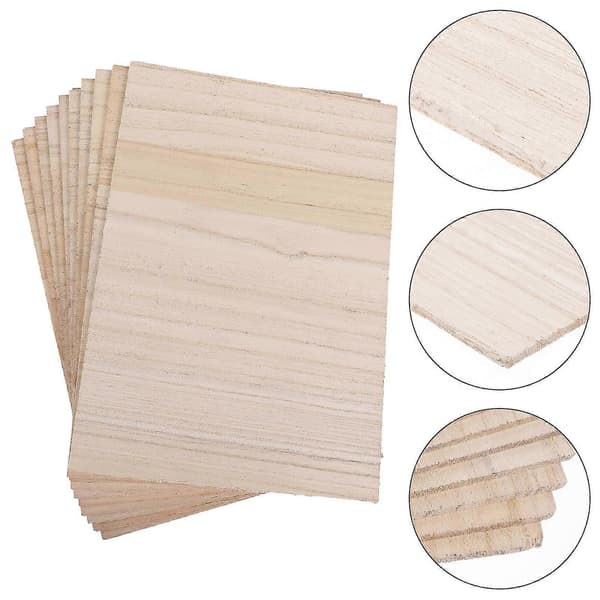 10 st Kick Breaking Board Bekväm Taekwondobräda Träslagbräda För Barn-FCY
