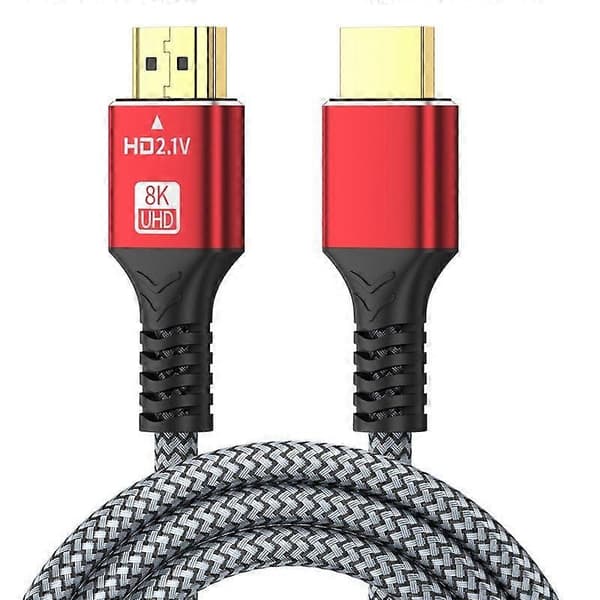2025 Siste Modell eARC HDMI-kabel 8K, HDMI til HDMI-kabel for PS4 (48 Gbps,