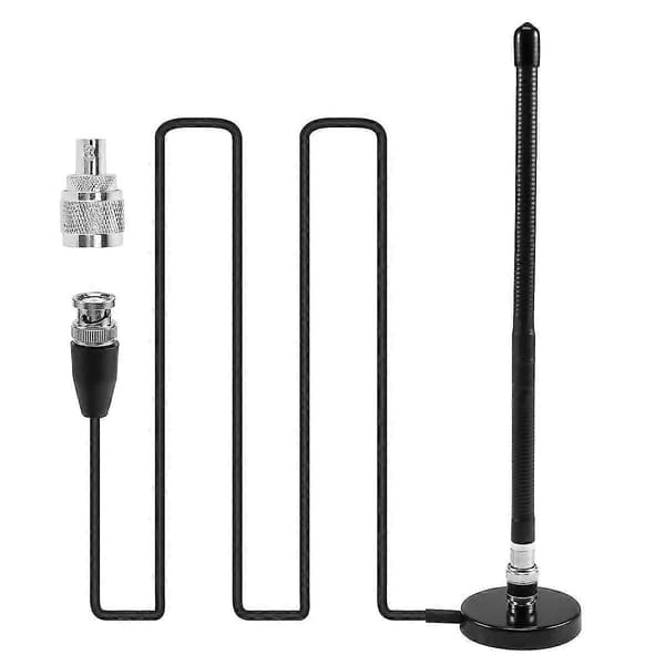Cb Antenne 27mhz Blød Pisk Magnetisk Base Bnc Pl259 Stik Cb Antenne Til Cobra