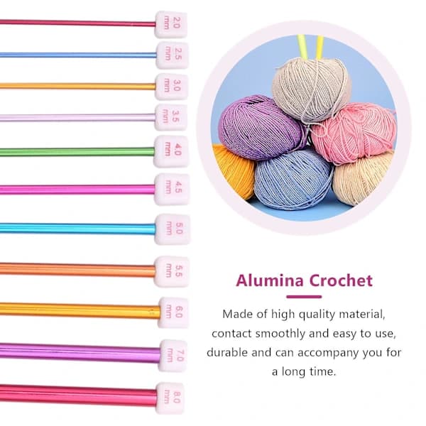23 stk Kabelheklenål og Strikking