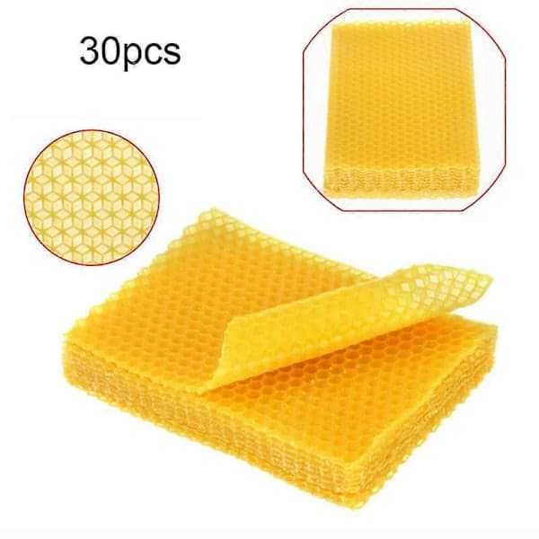Hett! 10-30 st Vaxkakor i vax för bikupa, biodlingsutrustning 30 st 30pcs