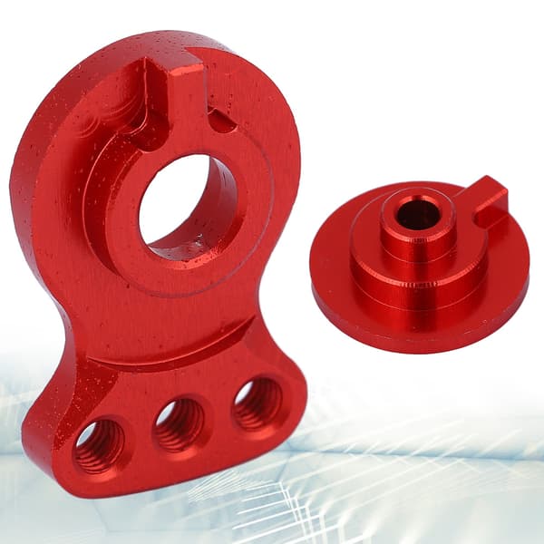 23T Buffer Metal Stål Ringgear Arm til 1/10 1/8 RC Køretøj (S Model) (N10226R Rød)