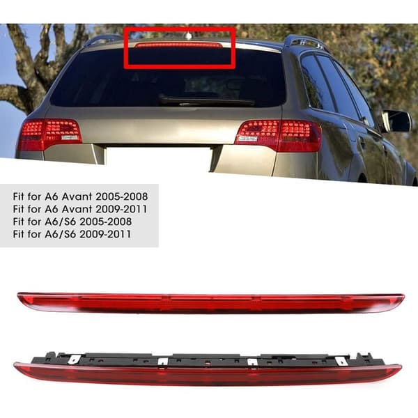 Høykvalitets tredje bremselys baklys 4F9945097 Passer til A6 Avant 2005-2008