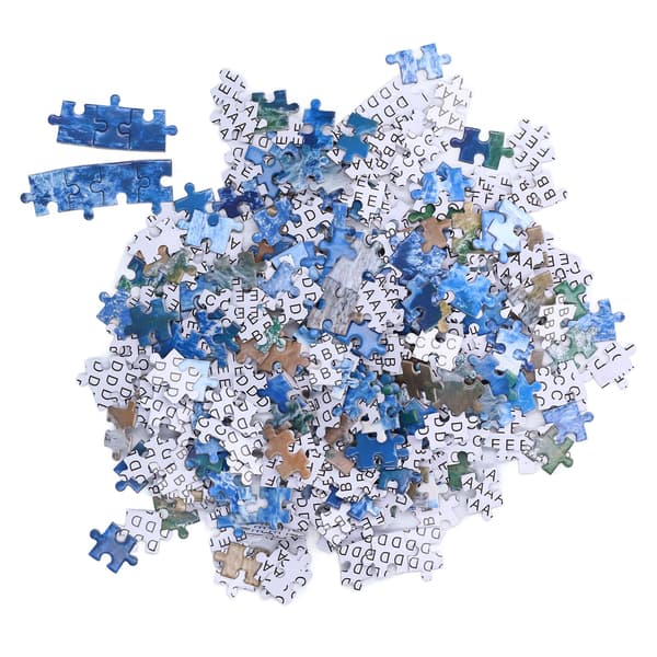 1000-piece Puzzle Earth Pattern Children Adult Interactive Puzzle Educational Toy Birthday Gift