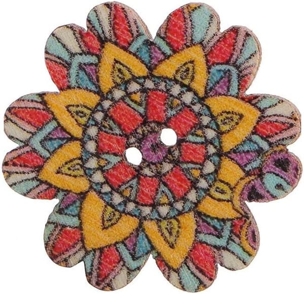 100 pcs / set Simple Retro Style Sunflower Classic Pattern des DXGHC
