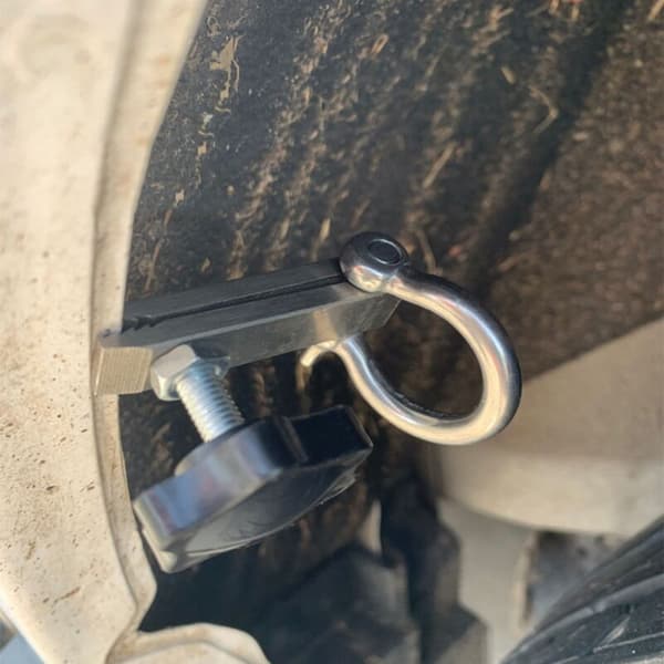 Car Fender Wheel Arch Door Edge Repair Tool with Cable Clamp Fixing