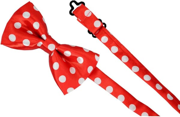 drenge-flue, justerbar, formel, forhåndsbundet, prikket, justerbar Gr. one size, farve tre -