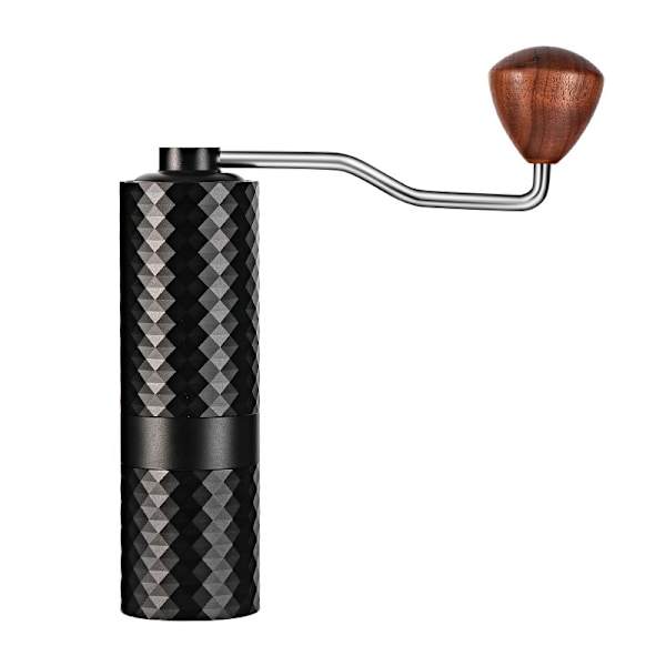 Manuell Kaffeekvern, Bærbar Håndkaffe Kvern med Rustfritt Stål Burr, Håndholdt Burr Kaffe Kvern med Justerbar Grovhet Innstilling for Espresso Fransk Presse Drypp Kaffe