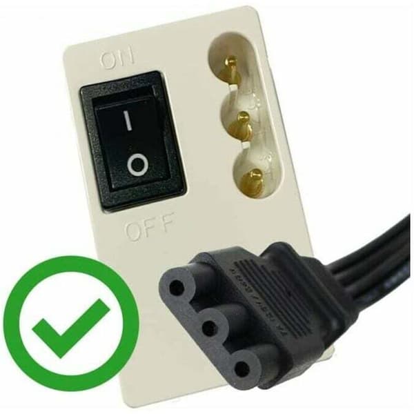Pedal for Alfa, Elna, Babylock, Janome, Pfaff symaskin.