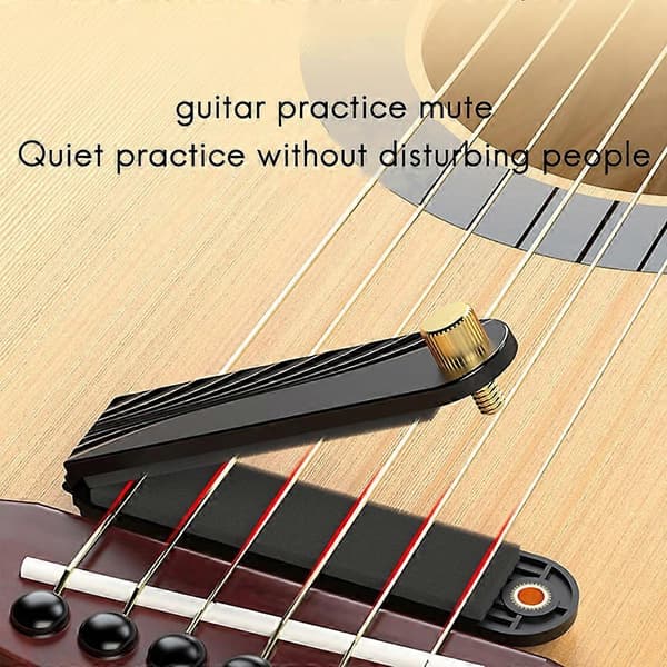 Guitar Bånd Strengdæmper Lyddæmper til Basguitar Akustisk Guitar