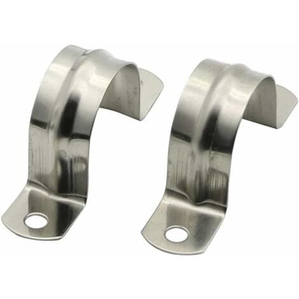 TS-20mm 304 Rostfritt Stål Rörklämma Klämma Typ för Rör U 20st Rörklämma Kopplingsfäste Grossist
